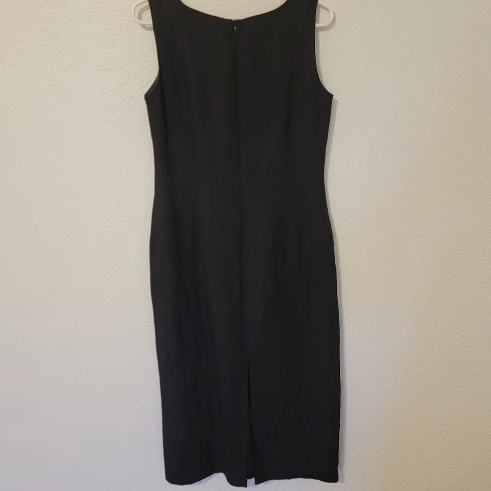 Jessica Howard VTG Black 2 Piece Maxi Dress Sz 8 Petite